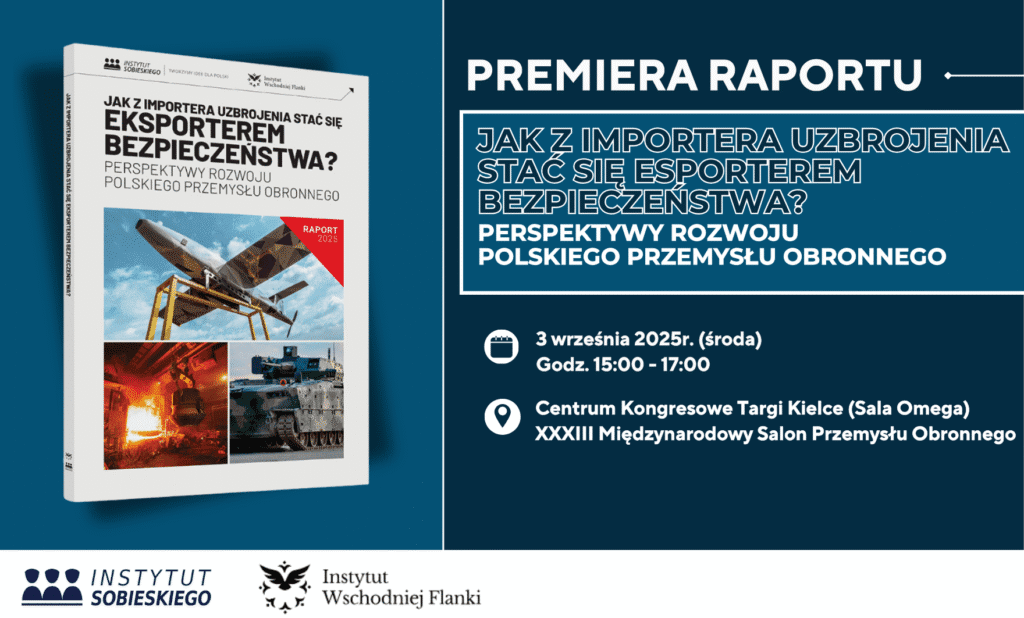 Zapraszamy na premierę raportu na MSPO w Kielcach