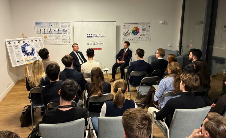 Spotkanie student&oacute;w SGH z Leszkiem Skibą